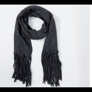 Lucky Brand Scarf Dark Gray NWT
